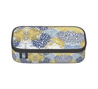 DRTGEDS Flamingo. Estuche para lápices, estuche multiranura, bolsa portátil para lápices, estuche de colores para oficina, Flores de colores, Talla única, Deportivo