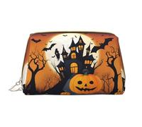 DRTGEDS Happy-Halloween-Vector - Bolsas de cosméticos para mujer, bolsa de maquillaje pequeña para bolso, bolsa de maquillaje de viaje, Blanco, Talla única