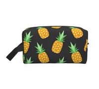 DRTGEDS Neceser de piña para hombre, organizador de artículos de aseo portátil, bolsa de afeitado, bolsa pequeña, Piña, Talla única