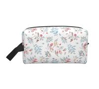 DRTGEDS Neceser floral de flores silvestres para hombres, bolsa organizadora portátil de viaje, bolsa de afeitado, bolsa pequeña, multicolor/fantasía (Wildflower Floral), Talla única