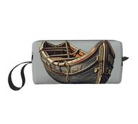 DRTGEDS Old Viking Boats - Bolsas de cosméticos para mujer, bolsa de maquillaje pequeña para bolso, bolsa de maquillaje de viaje con cremallera, Barcos vikingos antiguos, Talla única
