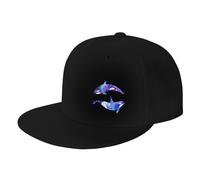 DRTGEDS Orca Killer Whale - Gorra de béisbol ajustable para hombre y mujer, Negro -, talla única