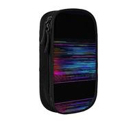 DRTGEDS Programmer Program Code - Estuche para lápices estético, estuche de lápices de colores con cremallera, almacenamiento de oficina Kawaii, Black, Talla única, Deportivo