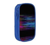 DRTGEDS Programmer Program Code - Estuche para lápices estético, estuche para lápices de colores con cremallera, almacenamiento de papelería Kawaii, Blue, Talla única, Deportivo