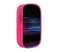 DRTGEDS Programmer Program Code - Estuche para lápices estético, estuche para lápices de colores con cremallera, almacenamiento de papelería Kawaii, Rosado, One Size, Deportivo