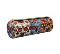 DRTGEDS Sugar Skulls - Estuche para lápices con impresión elegante, estuche multiusos para organizar artículos de papelería, manualidades, trabajo
