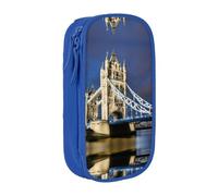 DRTGEDS Tower Bridge In London - Estuche para lápices con múltiples ranuras, bolsa portátil para lápices, estuche de colores para oficina