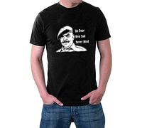 DRtrAERFJ Kute Oh Dear How Sad Never Mind Camiseta Windsor Davies Aint Half Hot Mum Galés Gales Negro XXL