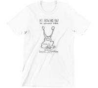 DRtrAERFJ ZUKCT Hi How Are You Camiseta Daniel Johnston XXL