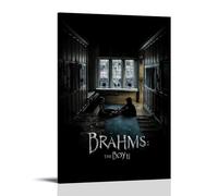 DRU I WQBRBH Brahms The Boy II - Póster estético de pared para sala de estar, dormitorio, pintura decorativa, impresión de 40 x 60 cm, estilo marco