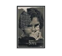 DRU I WQBRBH Brahms The Boy II - Póster estético de pared para sala de estar, dormitorio, pintura decorativa impresa, 30 x 45 cm, estilo sin marco