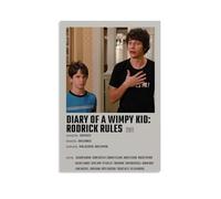 DRU I WQBRBH Diary of A Wimpy Kid Póster estético de pared para sala de estar, dormitorio, pintura decorativa impresa, 50 x 75 cm, estilo sin marco