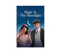 DRU I WQBRBH Póster estético de Magic in The Moonlight, para sala de estar, dormitorio, pintura decorativa, impresión de 40 x 60 cm, estilo sin marco