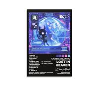 DRU I WQBRBH Póster estético de pared con diseño de Chase Atlantic Album Lost In Heaven para sala de estar, dormitorio, pintura decorativa, impresión de 40 x 60 cm, estilo sin marco