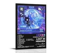 DRU I WQBRBH Póster estético de pared con diseño de Chase Atlantic Album Lost In Heaven para sala de estar, dormitorio, pintura decorativa, 20 x 30 cm, estilo marco