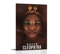 DRU I WQBRBH Póster estético de pared de la reina Cleopatra para sala de estar, dormitorio, pintura decorativa, impresión de cubierta de 60 x 90 cm, estilo marco