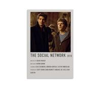 DRU I WQBRBH The Social Network - Póster estético de pared para sala de estar, dormitorio, pintura decorativa impresa, 20 x 30 cm, estilo sin marco