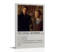 DRU I WQBRBH The Social Network - Póster estético de pared para sala de estar, dormitorio, pintura decorativa, impresión de cubierta de 40 x 60 cm, estilo marco