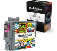 Druckdichaus - Cartucho de tinta compatible con Epson 502 I 502XL Magenta (4) magenta