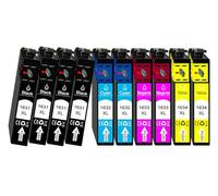 Druckerparadies Juego de 10 cartuchos de tinta compatibles con Epson 16XL Workforce WF-2010, WF-2110, WF-2110W, WF-2510, WF-2520, WF-2530, WF-2540, WF-2630, WF-2650, WF-2660, WF-2750, WF-2760