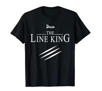 Drugs The Line King Design Gift T-Shirt Black S