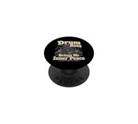 Drum and Bass Me Trae Inner Peace Music Lover PopSockets PopGrip Adhesivo
