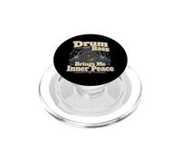 Drum and Bass Me Trae Inner Peace Music Lover PopSockets PopGrip para MagSafe