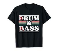 Drum & Bass / Rum & Ass Retro Vintage Vibes Team Camiseta