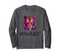 Drum N Bass Junglist EDM Rave Dance Music Jungle Lion Raver Manga Larga