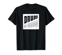 Drum n Bass música Arte DnB Jungle Raver DJ Festival Camiseta