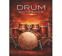 Drum Notebook: 6-Staff Percussion Manuscript Book with Neutral Clef for Drummers, Practice, and Composition150 Pages 6-Staff Percussion Manuscript ... | 150 Pages | Title & Tempo Lines |