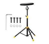 Drum Pad Stand, Adjustable Tripod Snare Drum Holder with Anti-Slip Base, Silent Rack Accessories for Table Desk Home Studio Practice, Live Rehearsal, or Training Sessions