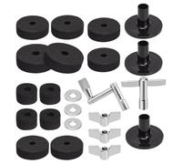 Drum Pads, sin deslizamiento, sin límite Sturdy Construction Felt Material Music Accessory Sturdy Design Quality Build Secure Fit Múltiples tamaños, Drum Stand Replacement for Instrument