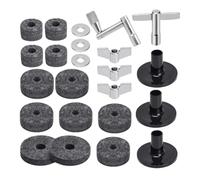 Drum Pads, sin deslizamiento, sin límite Sturdy Construction Felt Material Music Accessory Sturdy Design Quality Build Secure Fit Múltiples tamaños, Drum Stand Replacement for Instrument