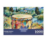 Drum Puzzle Da 1000 Pezzi Premium Plus Quality Collezione Speciale Décoration De La Maison Regalo Creativo per Il Relax per Adulti E Bambini Da 12 Anni 38x26cm/1000pcs