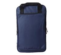 Drum Stick Backpack for Drummers | - Blocking Oxford Bag with Padded Straps | Portable Storage for Bass Drums/Pedals/Accessories | Ergonomic Design, Multiple Pockets (W 65 Navy Blue)