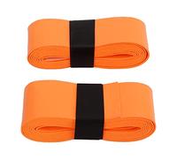 Drum Stick Grip Tape 2 Packs | Secure - Grip & Sweat Absorbing PU Wrap for Drumsticks | Secure Hold for Smooth Performance/Practice/Gigs | Reusable Drumstick Accessory (Orange)