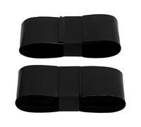 Drum Stick Grip Tape 2 Packs | Secure - Grip & Sweat Absorbing PU Wrap for Drumsticks | Secure Hold for Smooth Performance/Practice/Gigs | Reusable Drumstick Accessory (Black)