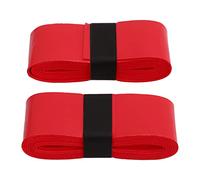 Drum Stick Grip Tape 2 Packs | Secure - Grip & Sweat Absorbing PU Wrap for Drumsticks | Secure Hold for Smooth Performance/Practice/Gigs | Reusable Drumstick Accessory (Red)