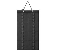 Drum Sticks Holder, Portable Felt Organizer, Foldable Storage Bag, Secure Display Case For 12 Pairs Drumsticks, Live Shows, Home Practice, Studio Sessions, Performances