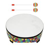 Drum Tierra Para Niños Druming Instrument Tambor Con Mazos Piel Oveja Drumhead ORFF Tambourine Infantil Educational Toy Floor