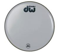 Drum Workshop bass drum skin white roughened 24" DRDHCW24K
