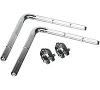 Drum Workshop brazo en L de 1/2" (1,27 cm) a 10,5 mm con memory lock (paquete de 2)
