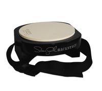 Drum Workshop pad de práctica de rodilla Smart Practice Steve Smith Backstage con correa