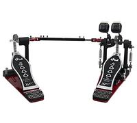Drum Workshop Serie 5000 XF pedal doble de bombo Accelerator con plataforma extendida con bolsa