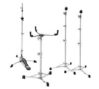 Drum Workshop Serie 6000 Ultralight pack de herrajes de base plana con bolsa