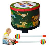 Druma a Mano para Tambor de Instrumentos de Percusión para | Tambor de Mano de Juguete Musical Infantil | Music Education Tool Performance Pro for Kindergarten Stage Performances, Clases