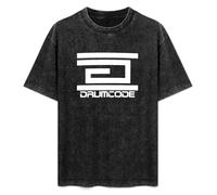 Drumcode Swedish Techno Label Adam Beyer Rave Dance Music Mens Black T-Shirt Graphic tee Printed Unisex Shirt M