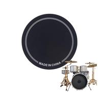 Drumhead Protection Patch - 2 pegatinas de protección de percusión, almohadillas de desgaste duraderas, anticolisión de graves, protección transparente para la piel del tambor, accesorios de tambor