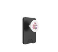 Drumline Mom Pink Bow, Linda Baterista de Banda de música PopSockets PopWallet para MagSafe